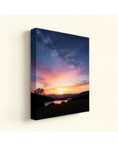 Sunset I Wall Art On Wrapped Canvas (synthetic illustration; no displayed measurements)