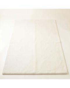 Wren Branch Rectangular Area Rug - White (synthetic illustration; no displayed measurements)