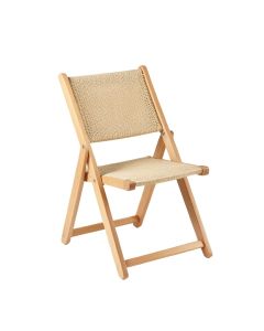 Clay Bluff Folding Outdoor Chair - Beige