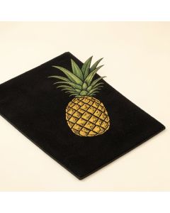 Rossetti Welcome Pineapple Personalized 27 In . X 18 In . Non-Slip Outdoor Door Mat (synthetic illustration; no displayed measurements)
