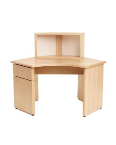Hafid Floating Desk With Hutch (synthetic illustration; no displayed measurements)