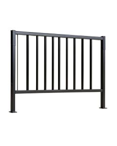 Jayson Double Panel Metal Slat Headboard (synthetic illustration; no displayed measurements)
