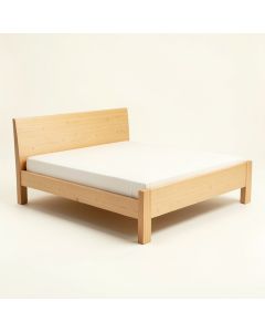 Dorinda King Solid Wood Platform Bed (synthetic illustration; no displayed measurements)