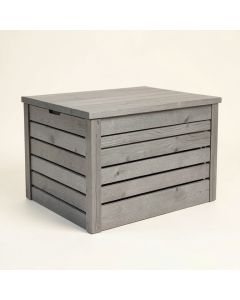 Cliff Bridge Closed Outdoor Storage Box - Gray (synthetic illustration; no displayed measurements)