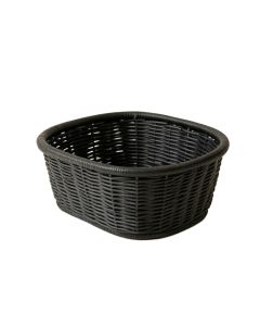 Hazel Arc Empty Storage Basket - Black (synthetic illustration; no displayed measurements)