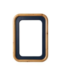 Meadow Crest Framed Wall Mirror - Navy