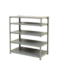 Sage Dell Desktop Shelving Unit - Gray