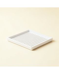 Hill Arc Empty Under-Desk Cable Tray (synthetic illustration; no displayed measurements)