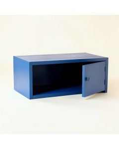 Stone Bridge Shoe Storage Bench - Blue (synthetic illustration; no displayed measurements)
