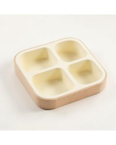 Elm Bluff Empty Pantry Drawer Organizer Insert - Cream (synthetic illustration; no displayed measurements)