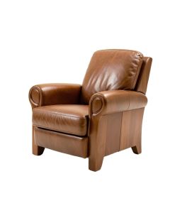 Searsport 35 '' Wide Genuine Leather Manual Standard Recliner (synthetic illustration; no displayed measurements)