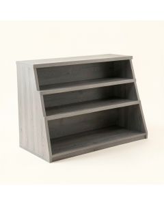 Moss Field Desktop Shelving Unit - Gray (synthetic illustration; no displayed measurements)