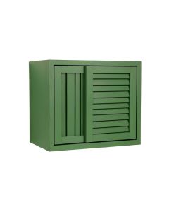 Brook Crest Wall-Mounted Entry Cabinet - Green (synthetic illustration; no displayed measurements)