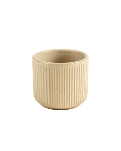 Shore Bridge Empty Candle Holder - Beige (synthetic illustration; no displayed measurements)