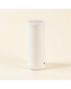 White Solar Powered Integrated Led Pathway Light (synthetic illustration; no displayed measurements)