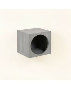 Fern Dale Wall-Mounted Cat Perch - Gray (synthetic illustration; no displayed measurements)