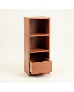 Hazel Arc Narrow Cubby Tower (synthetic illustration; no displayed measurements)