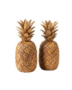 Ruthar Pineapple 2 Piece Sculpture Set