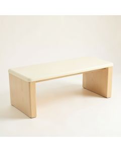 Sage Bluff Indoor Bench - Cream (synthetic illustration; no displayed measurements)