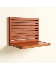 Wren Bend Wall-Mounted Entryway Organizer Shelf - Terracotta (synthetic illustration; no displayed measurements)