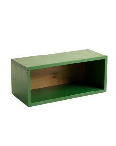 Field Crossing Shoe Storage Bench - Green