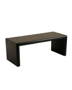 Cliff Brook Indoor Bench - Black (synthetic illustration; no displayed measurements)