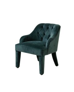 Emmielou Tufted Velvet Side Chair (synthetic illustration; no displayed measurements)