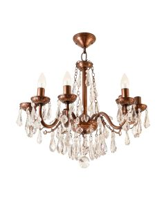 Breanna Unique Statement Tiered Chandelier With Crystal Accents (synthetic illustration; no displayed measurements)