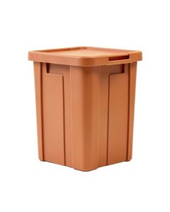 Maple Arc Closed Outdoor Storage Box - Terracotta
