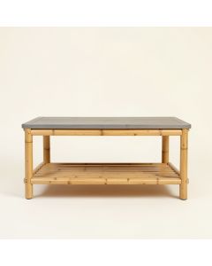 Ridge Bend Indoor Bench - Gray (synthetic illustration; no displayed measurements)
