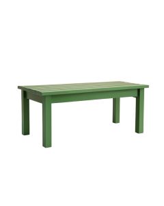 Linden Crest Indoor Bench - Green (synthetic illustration; no displayed measurements)