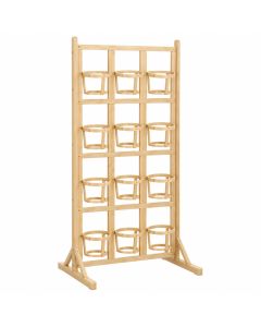 Dawn Branch Empty Vertical Garden Frame - Cream