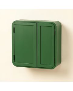 Holly Arc Wall-Mounted Entry Cabinet (synthetic illustration; no displayed measurements)