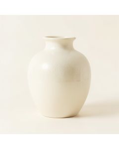 River Bend Empty Decorative Vase - Ivory (synthetic illustration; no displayed measurements)