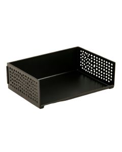 Heath Brook Empty Under-Desk Cable Tray - Black