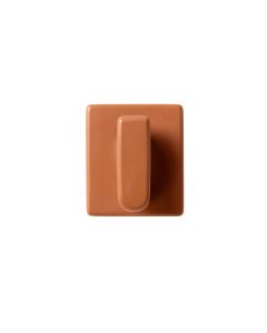 Sage Bridge Wall-Mounted Robe Hook - Terracotta (synthetic illustration; no displayed measurements)