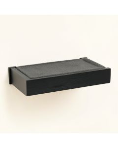 Slate Branch Wall-Mounted Cat Perch - Black (synthetic illustration; no displayed measurements)