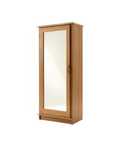 Cassell Touch Screen Led Light Door And Wall Mounted Jewelry Armoire With Mirror