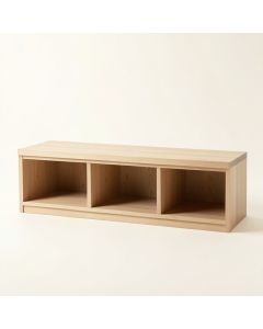 Harbor Branch Shoe Storage Bench - Beige (synthetic illustration; no displayed measurements)
