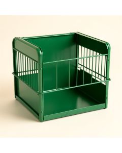 Spruce Dell Empty Furniture-Style Pet Crate - Green (synthetic illustration; no displayed measurements)