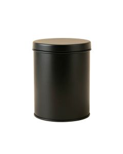 Clay Branch Storage Canister With Lid - Black