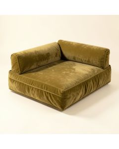 Anakin 94 '' Chenille Rolled Arm Sleeper (synthetic illustration; no displayed measurements)