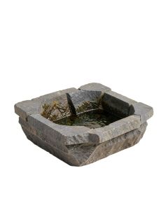 Water Wall Stacked Slate Spillway Basin