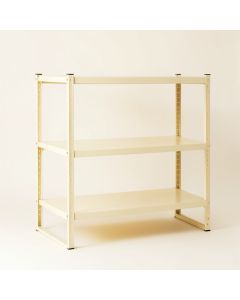 Holly Brook Empty Seed-Starting Shelving Unit Without Lights - Cream (synthetic illustration; no displayed measurements)