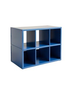 Holly Bend Desktop Shelving Unit - Blue (synthetic illustration; no displayed measurements)