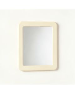 Aspen Crossing Framed Wall Mirror - Ivory (synthetic illustration; no displayed measurements)