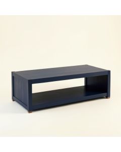 Alder Bluff Coffee Table - Navy (synthetic illustration; no displayed measurements)