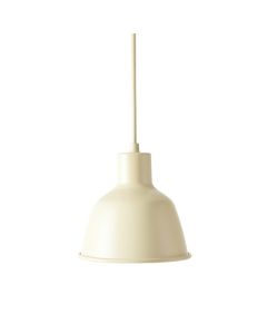 Moss Bend Pendant Light Suspended From One Plain Cable - Cream (synthetic illustration; no displayed measurements)