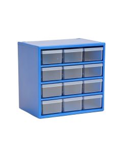 Ash Canyon Small-Parts Storage Drawer Cabinet - Blue (synthetic illustration; no displayed measurements)