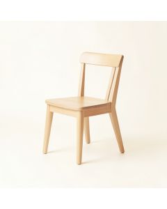 Hill Arc Small Chair - Beige (synthetic illustration; no displayed measurements)